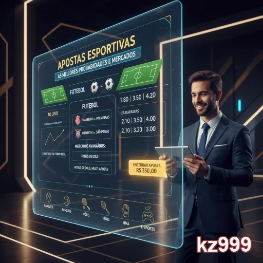 Ilustração de Experimente as Melhores Apostas Esportivas na kz999