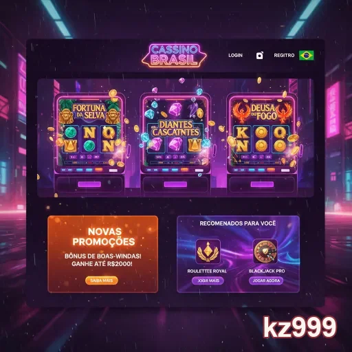 Ilustração de Explore os Jogos Premium da kz999 com Experiência VIP
